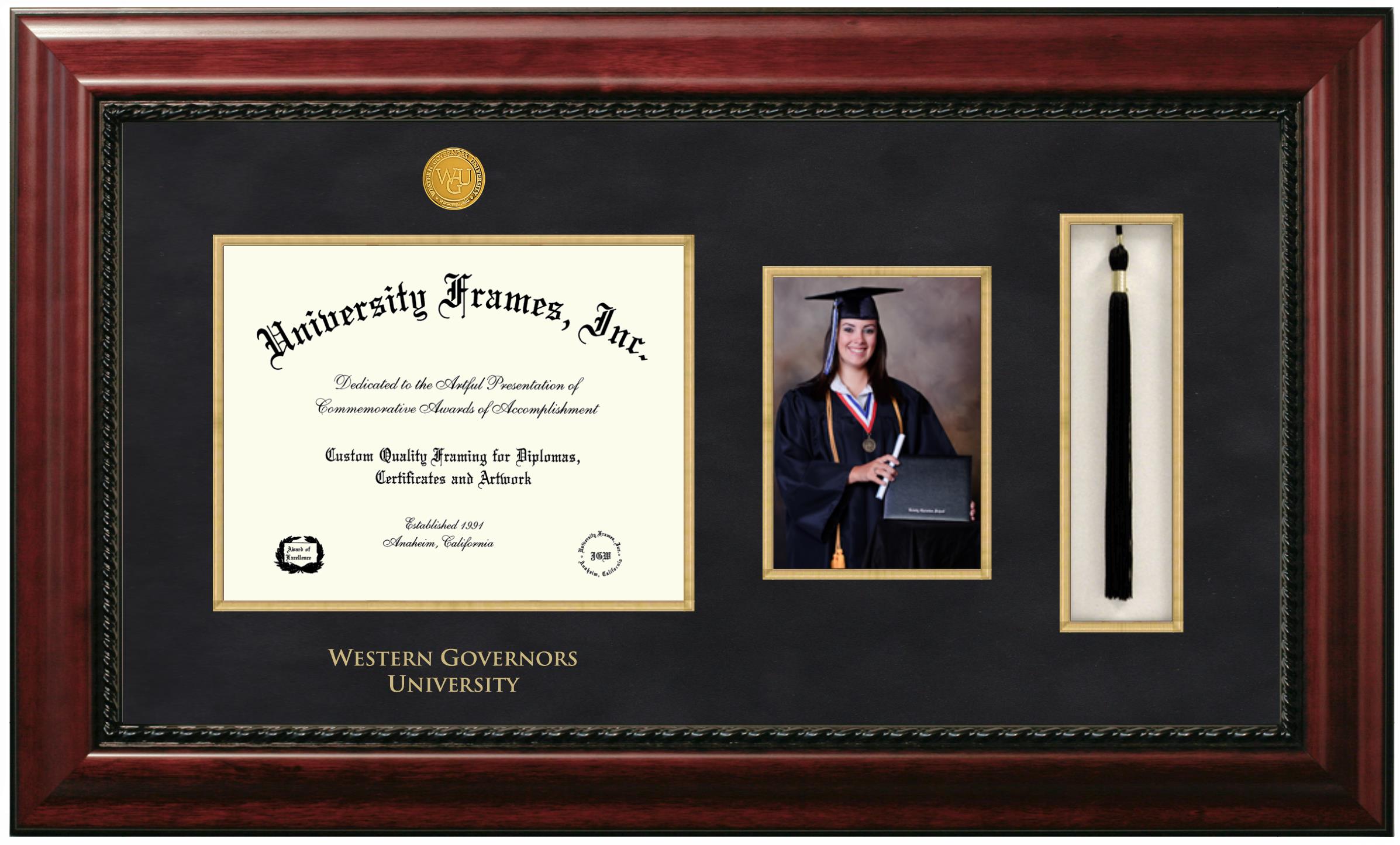 Custom Made Wood Diploma Frames University Frames