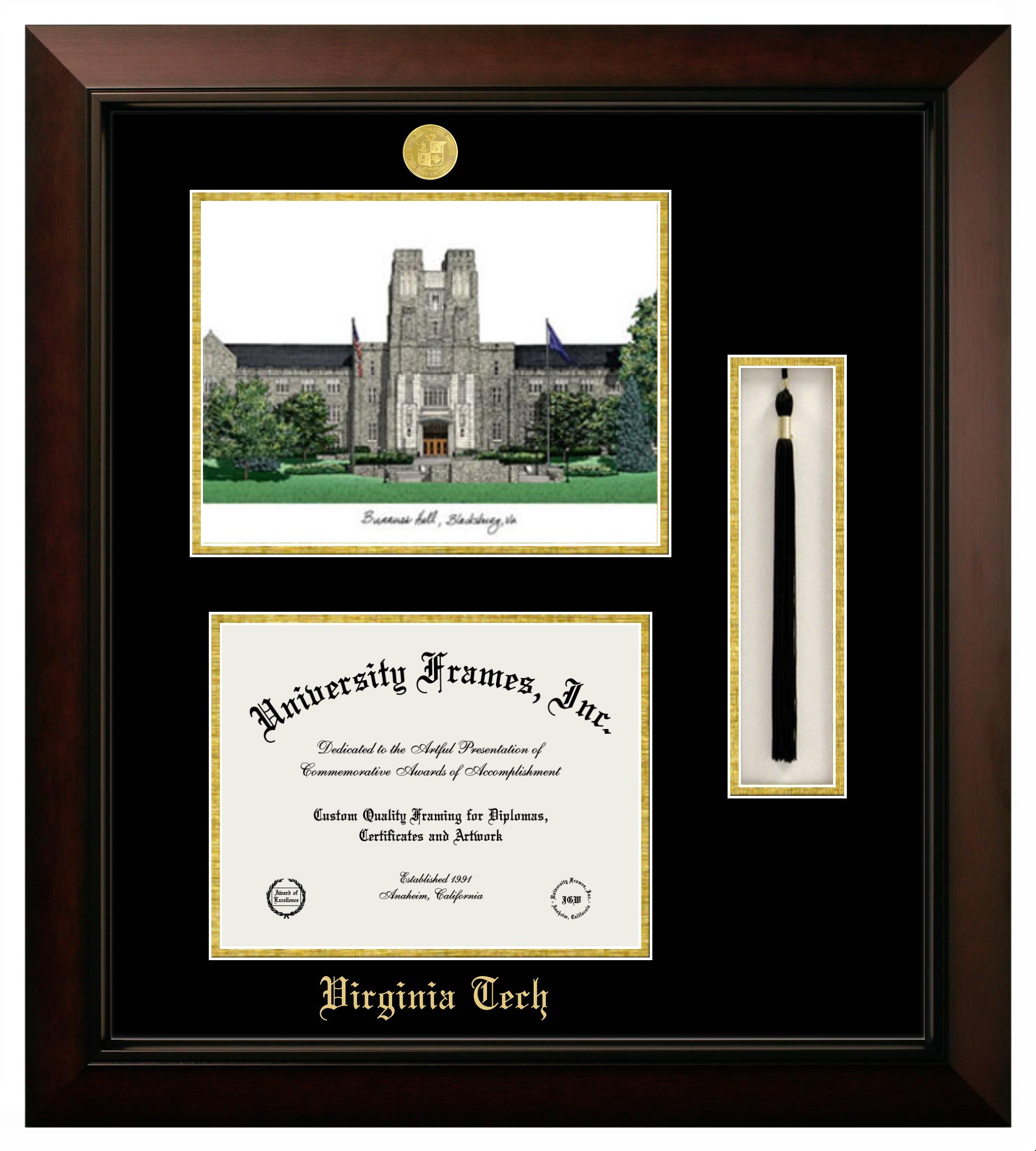 Virginia Tech Diploma Frame | University Frames