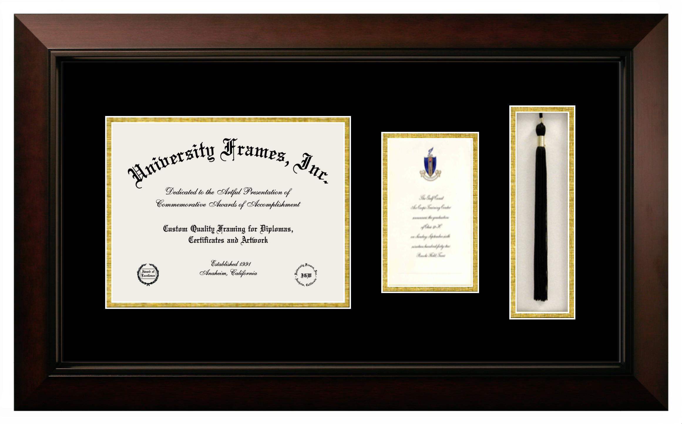 University of Louisville diploma frame campus photo certificate framin