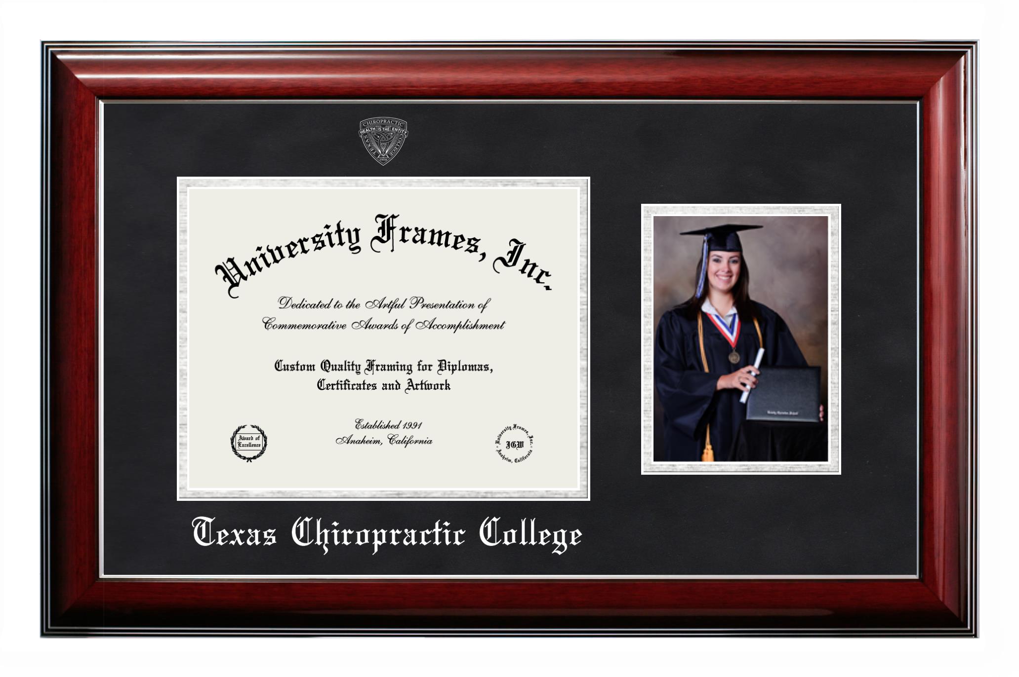 Texas Chiropractic College Diploma Frame University Frames