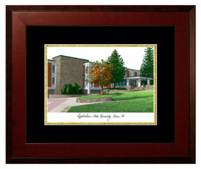 College Diploma Frames With Lithograph | Diploma with Campus Image